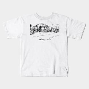 Walnut Creek - California Kids T-Shirt